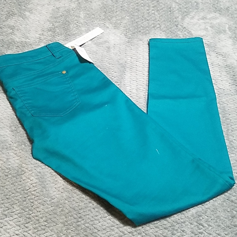 Love FIRE teal pants